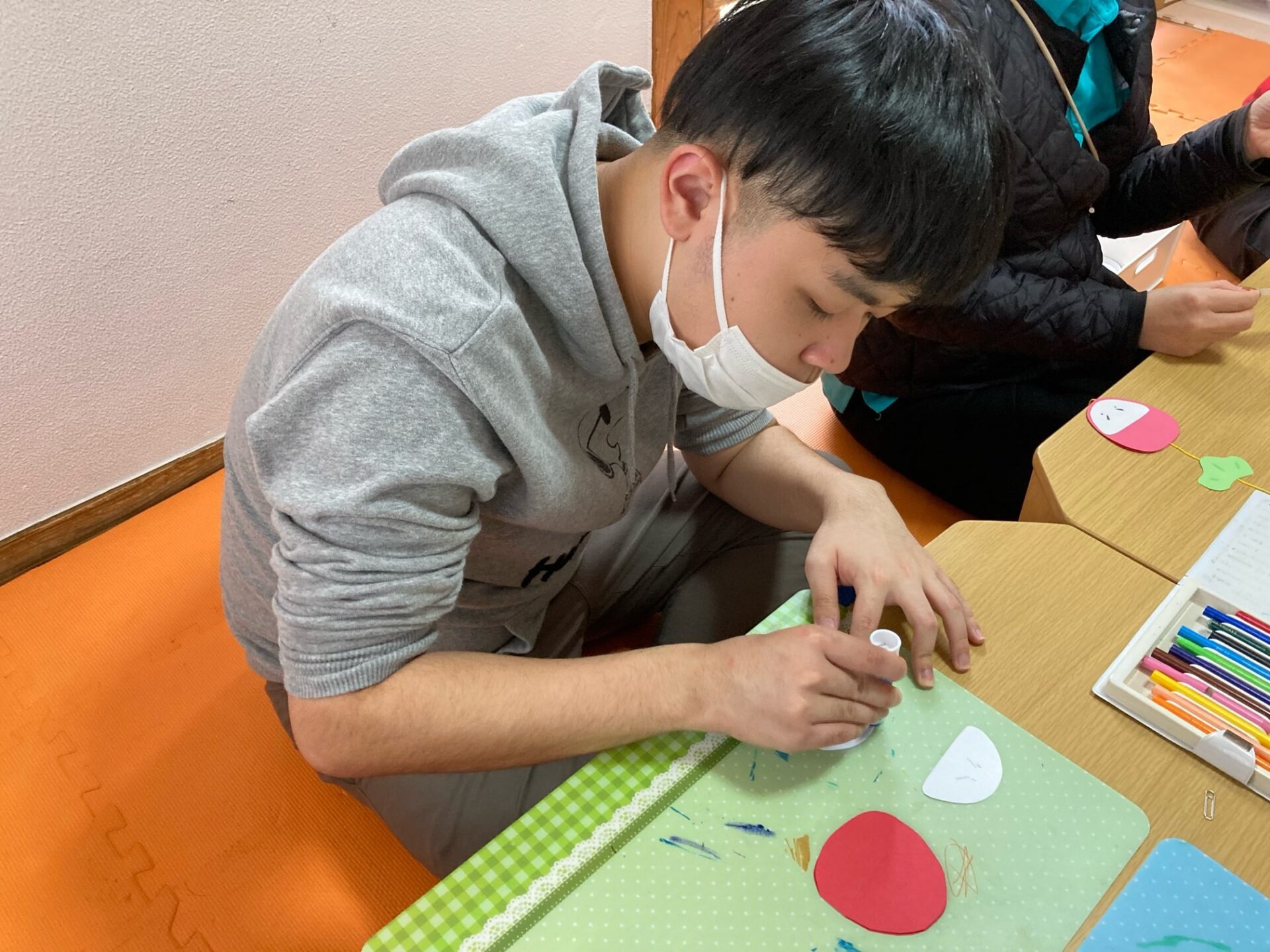 1月7日(土)  つるし飾り制作