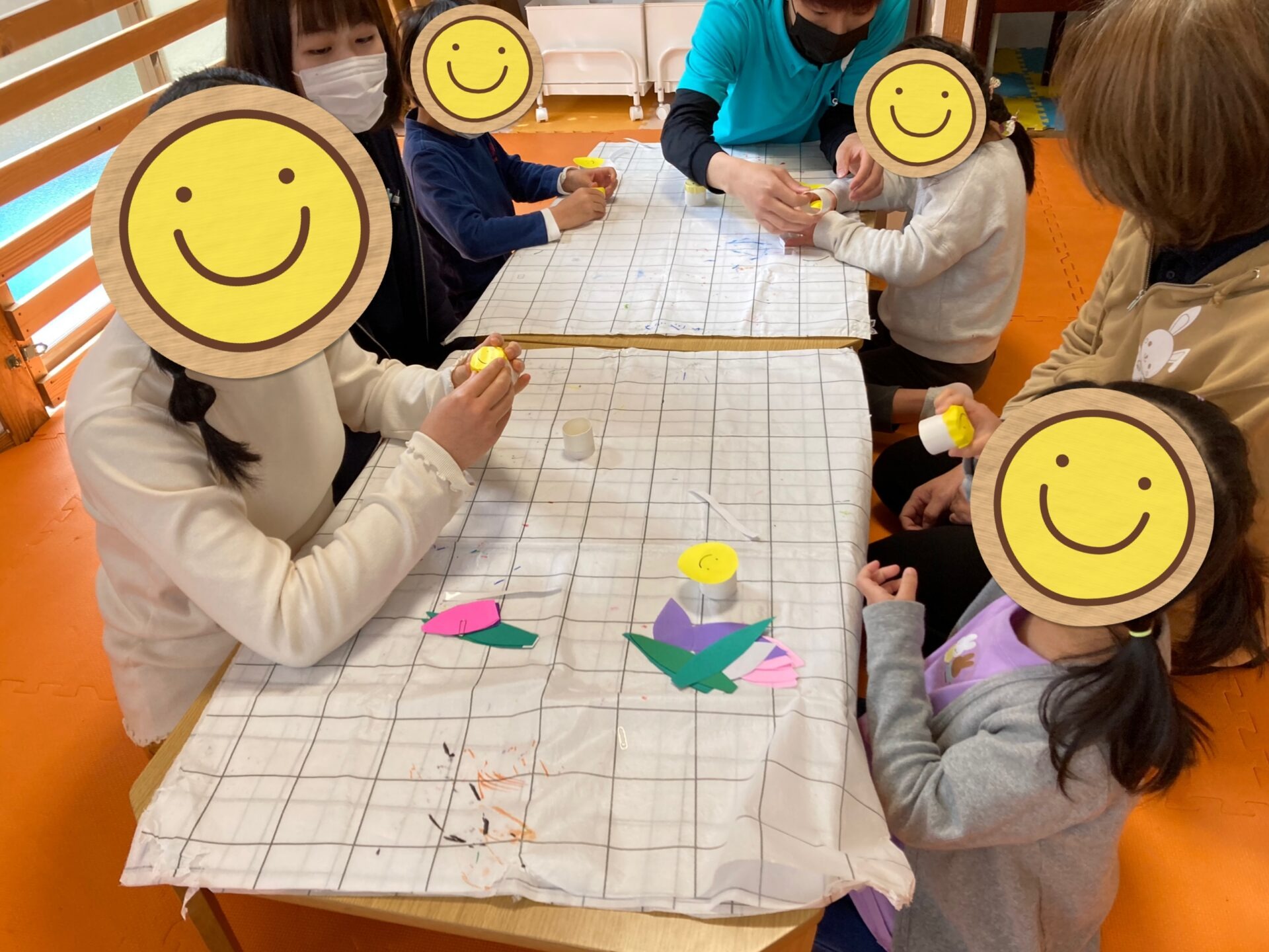 4月2日(土)  チューリップ制作