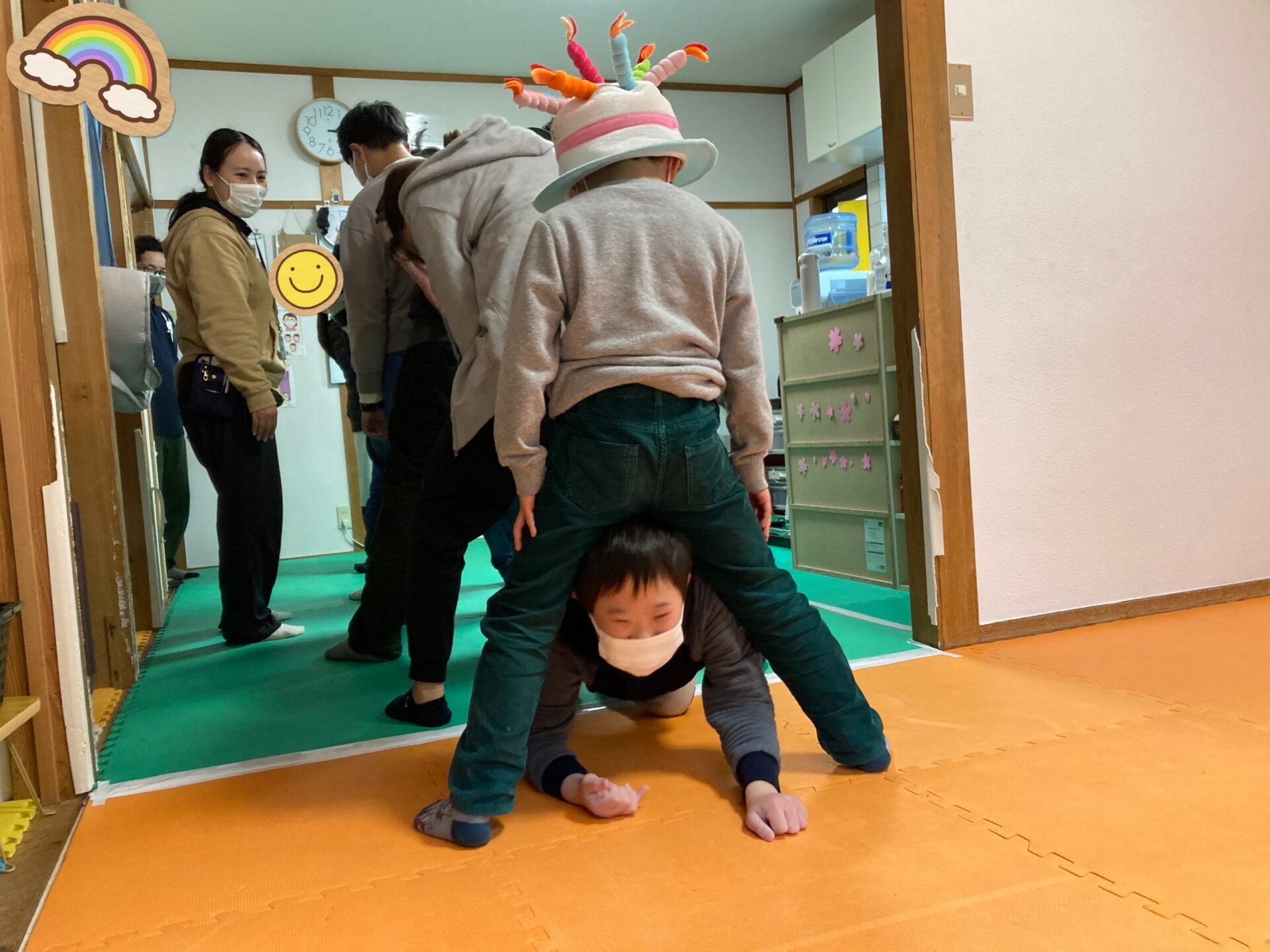 3月23日(水)  トンネルくぐり抜けゲーム