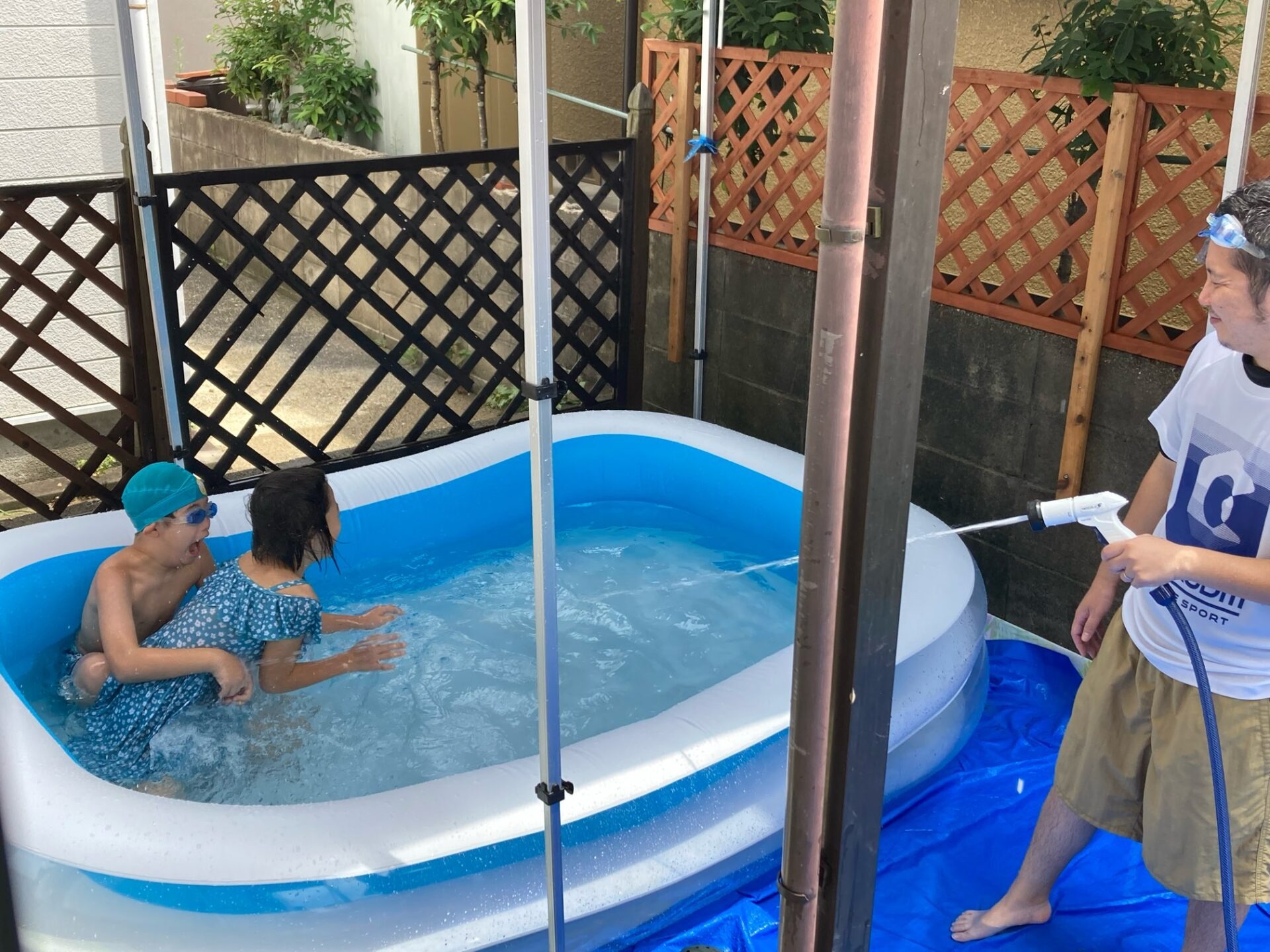 8月23日(火)  水遊び