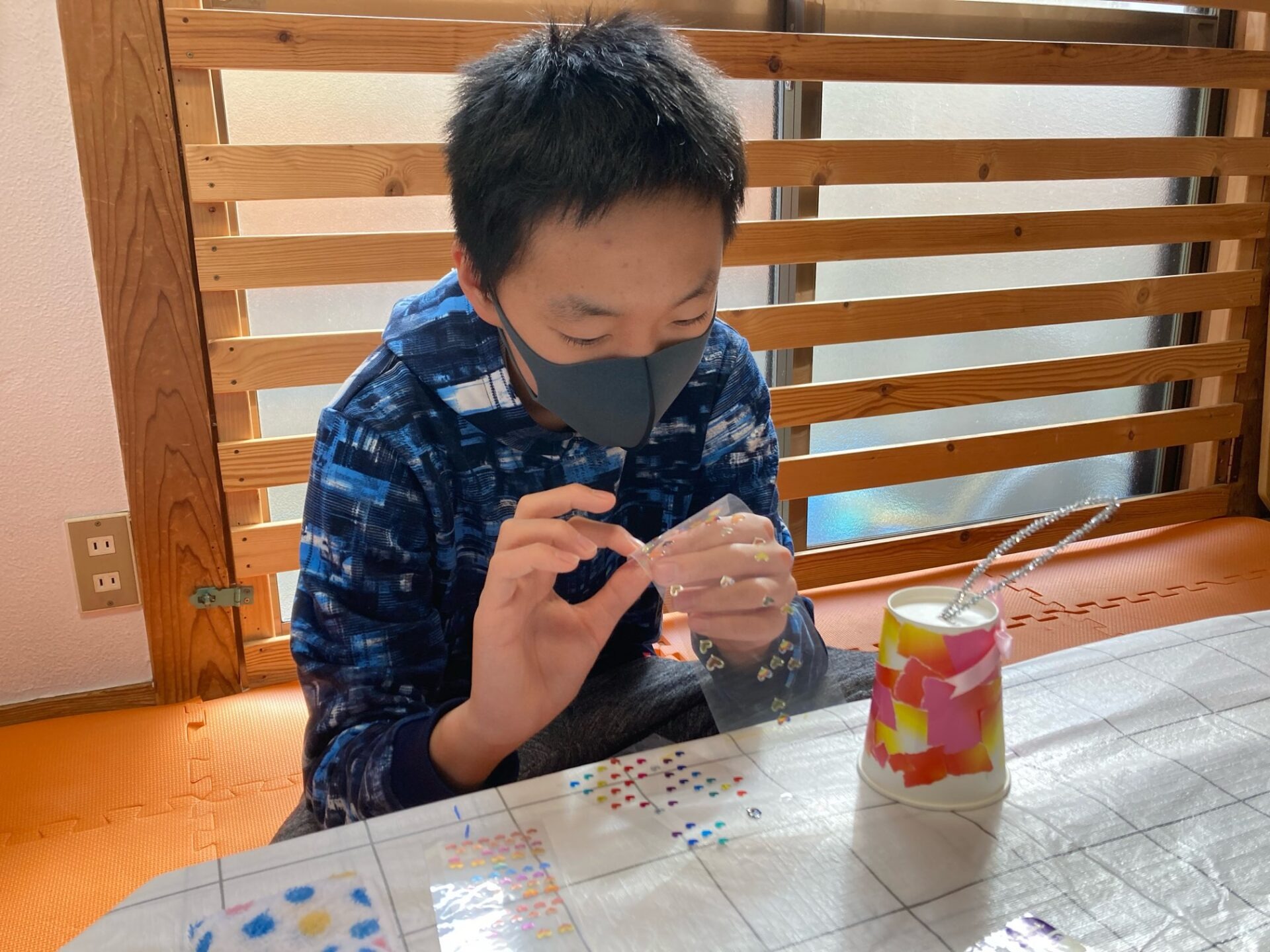 12月11日(土)  紙コップベル制作