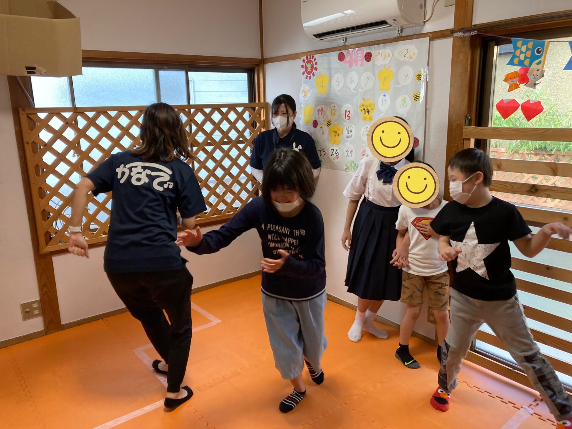 4月27日(水)  線おにごっこ