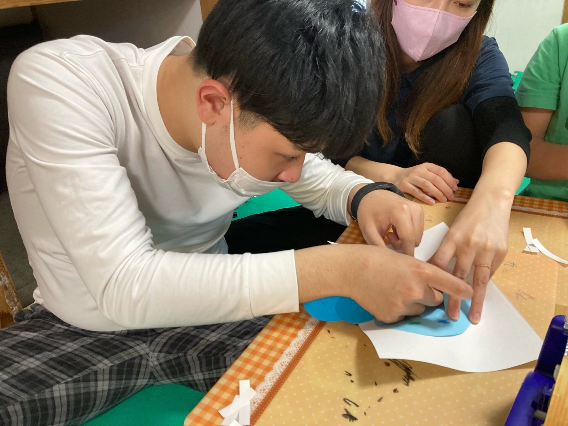 3月14日(火)  ホワイトデーメッセージカード制作