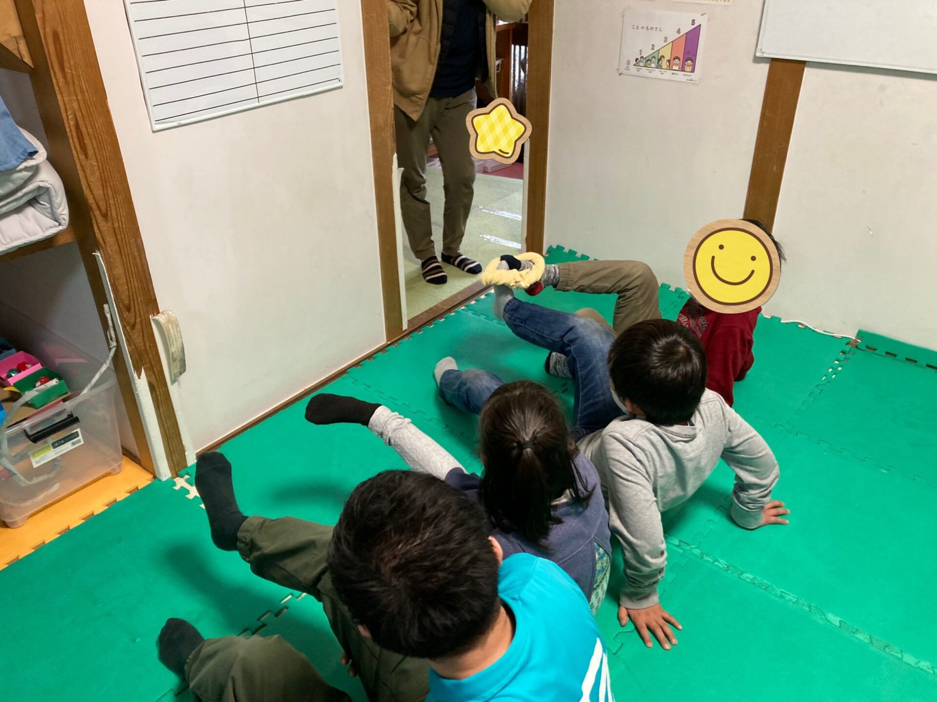 3月1日(火)  タオル輪まわし