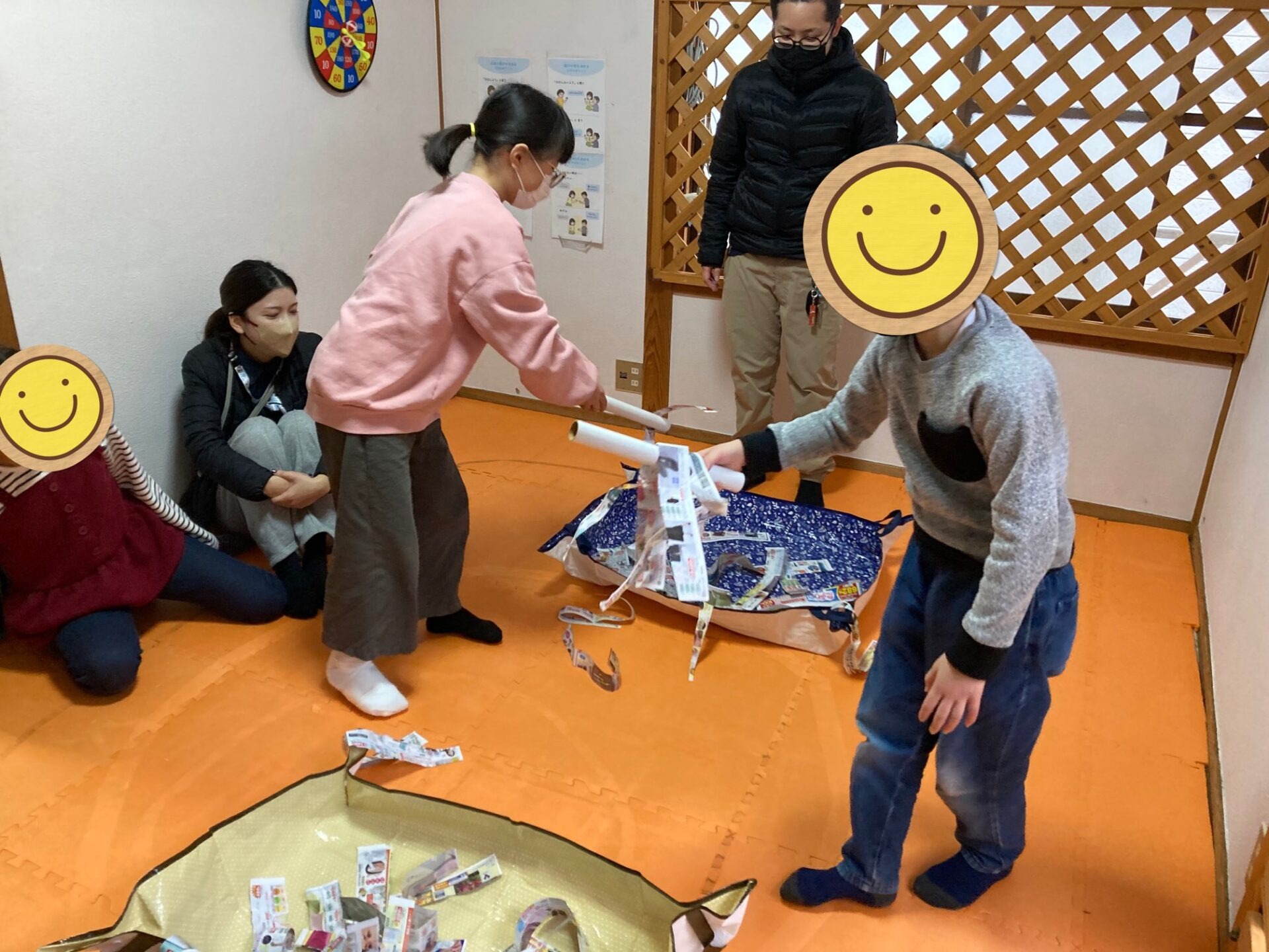 1月17日(火)  うなぎ釣りゲーム