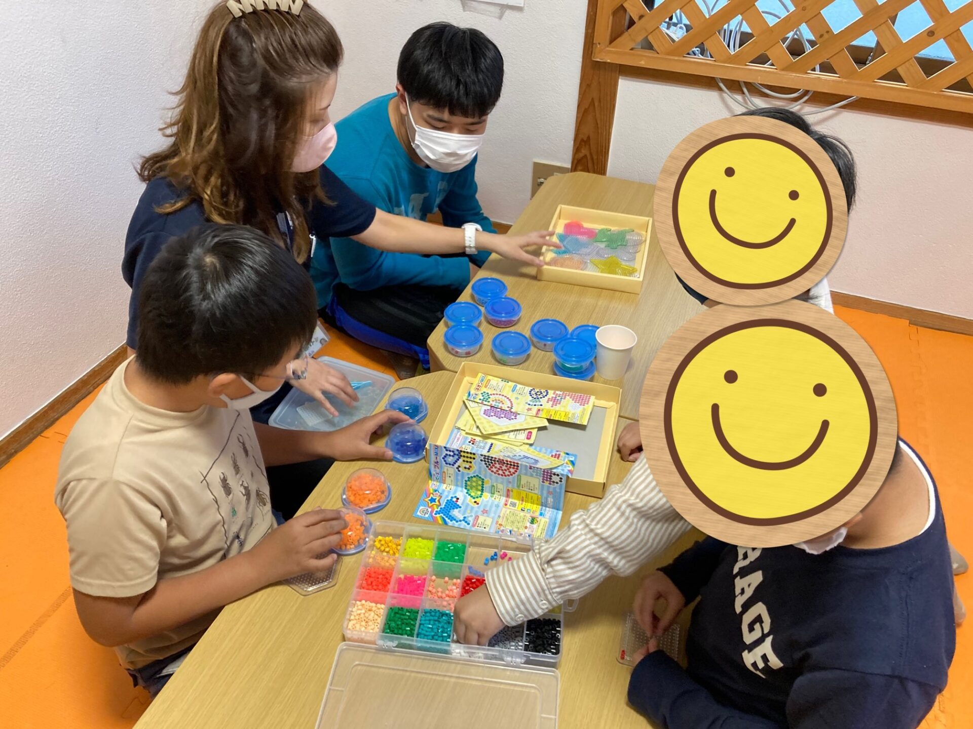 10月12日(水)  アイロンビーズ制作