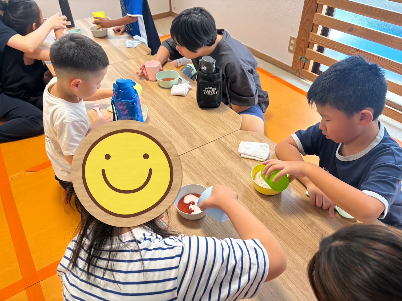 8月8日(土)  フルーチェ作り