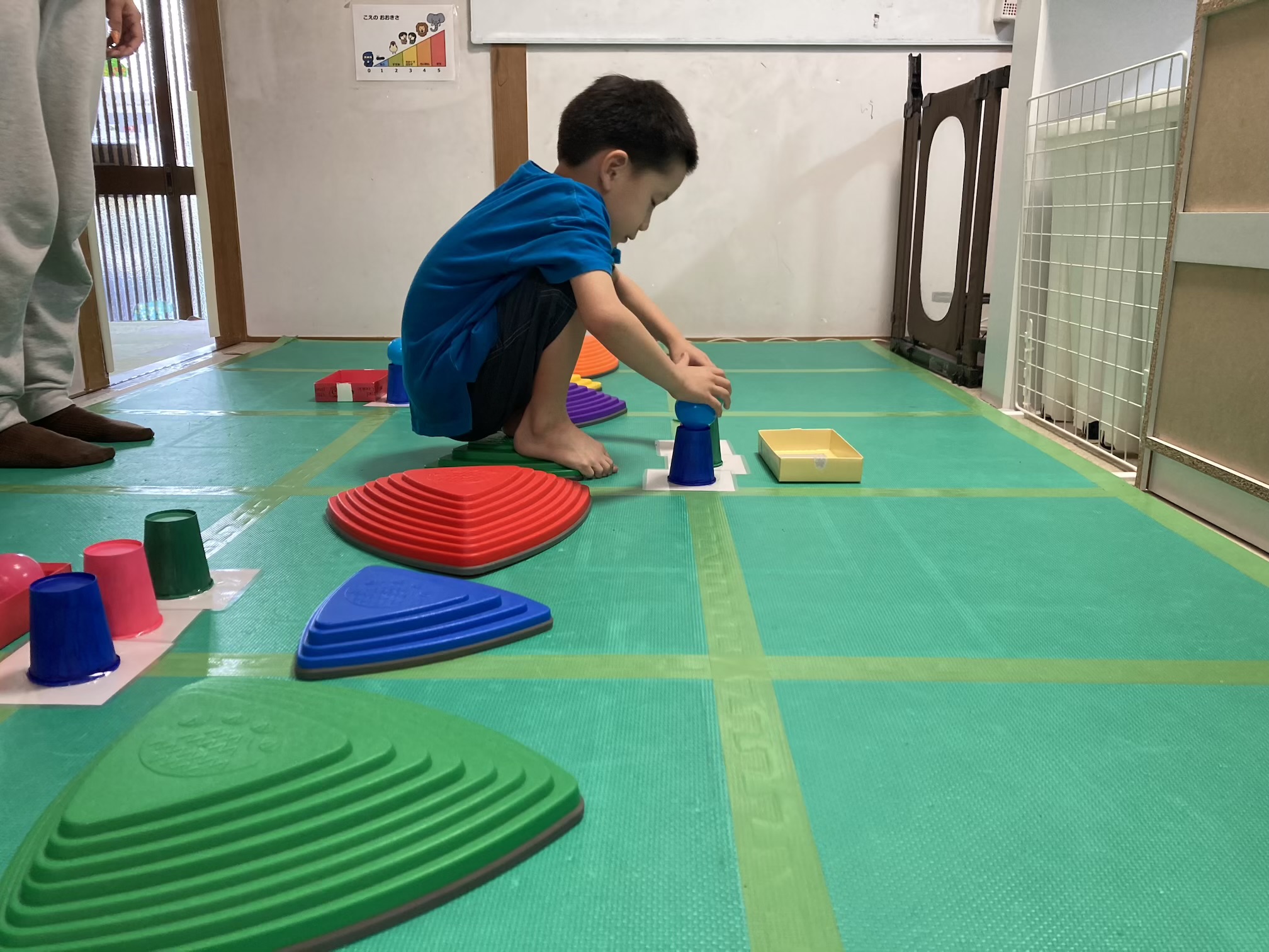 10月1日(木)  カラーボールレース
