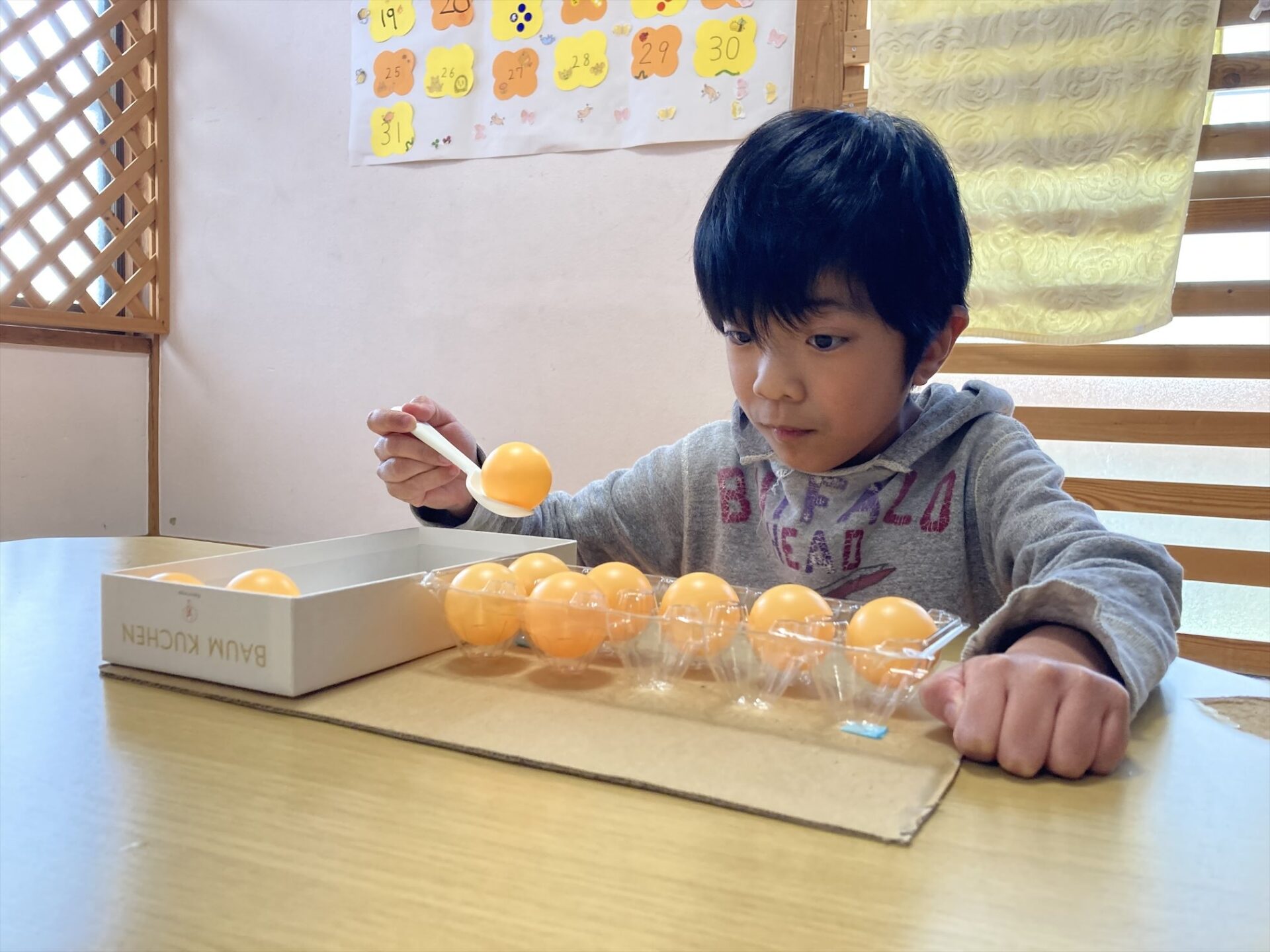 3月4日(水)  たまご入れゲーム