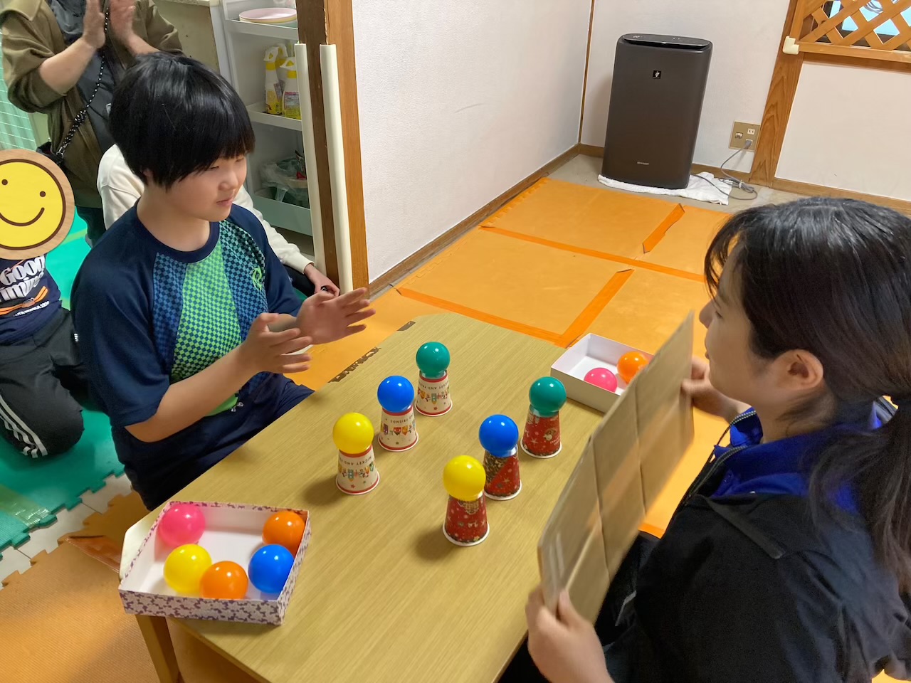 4月13日(月)  同じように置けるかな？