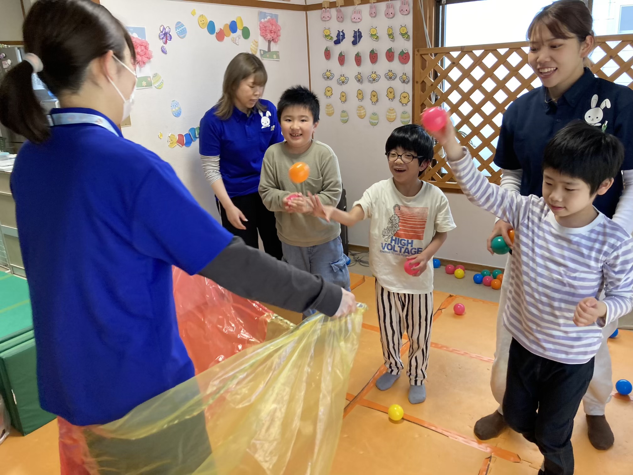 5月1日(金)  大きいパンツ玉入れ