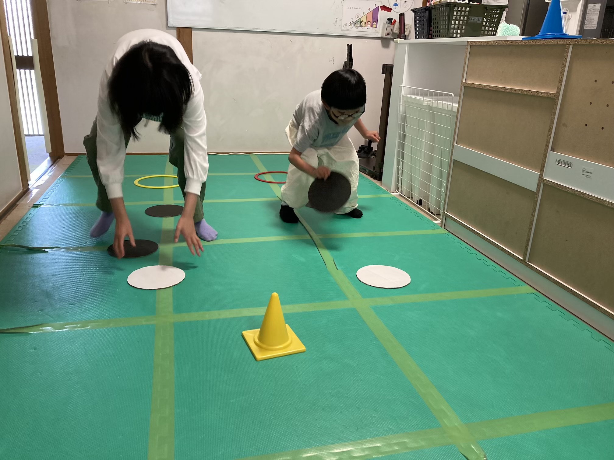 5月13日(水)  コーン取りレース