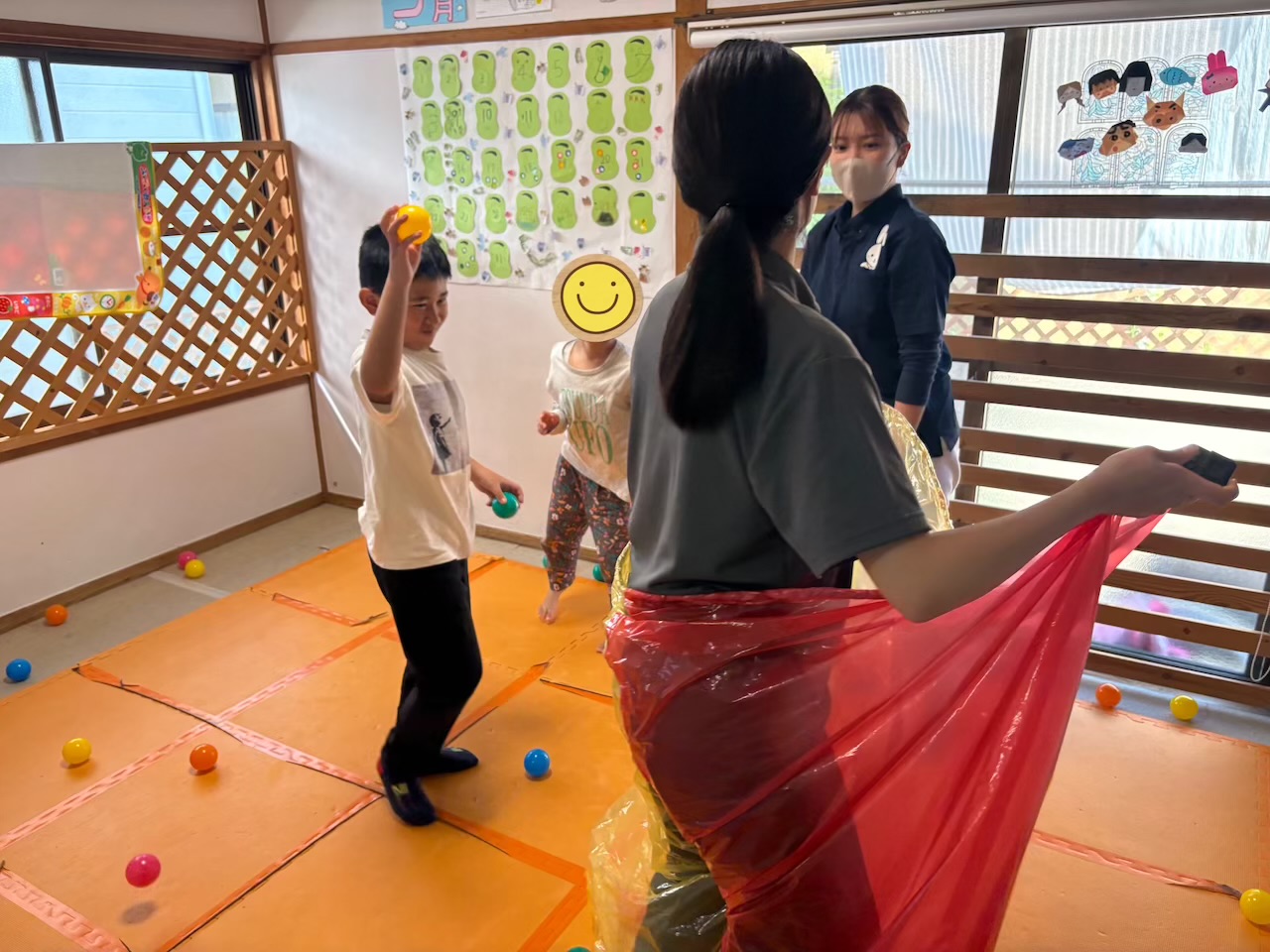 5月14日(木)  大きいパンツ玉入れ