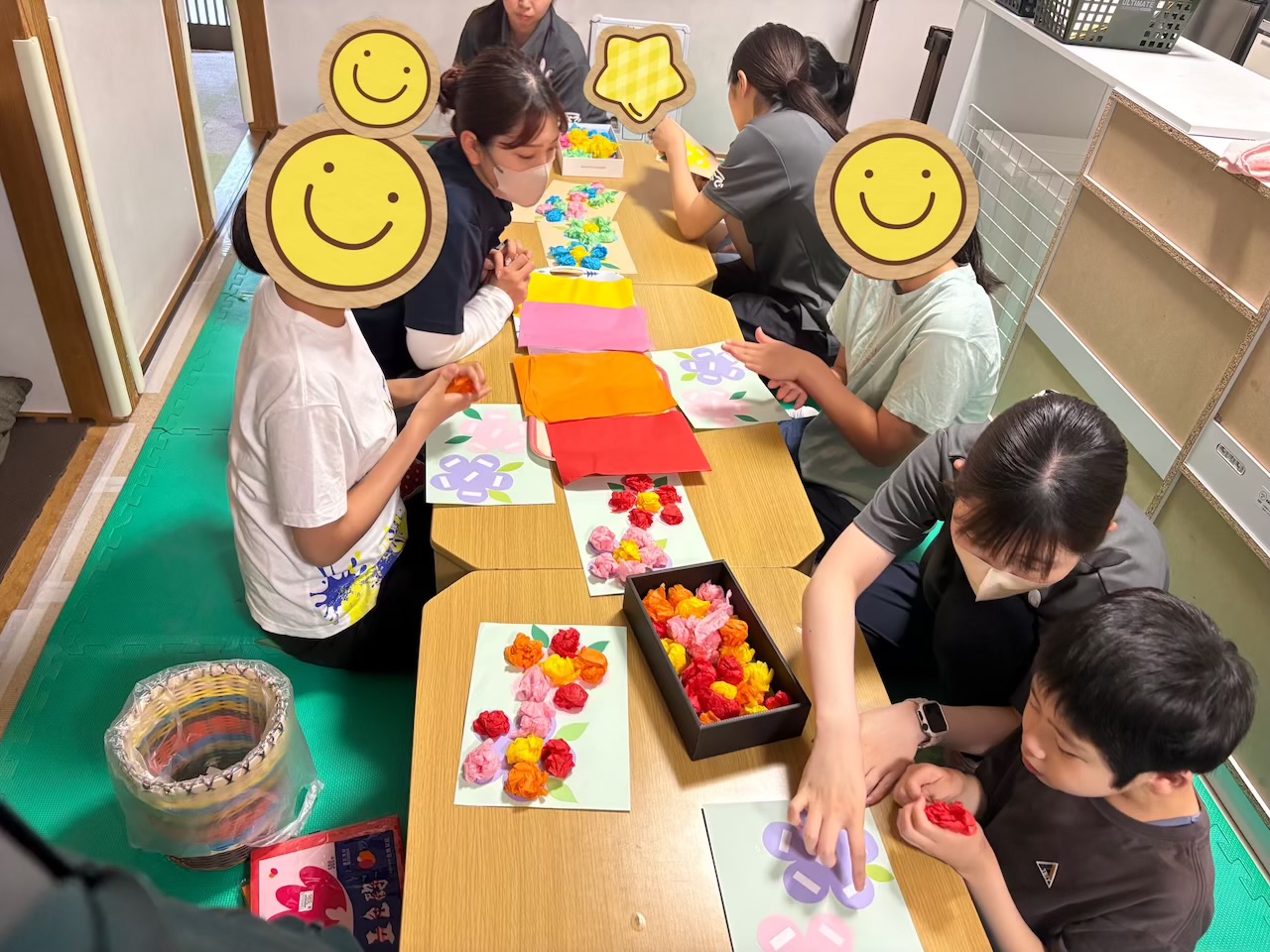 5月26日(火)  お花制作