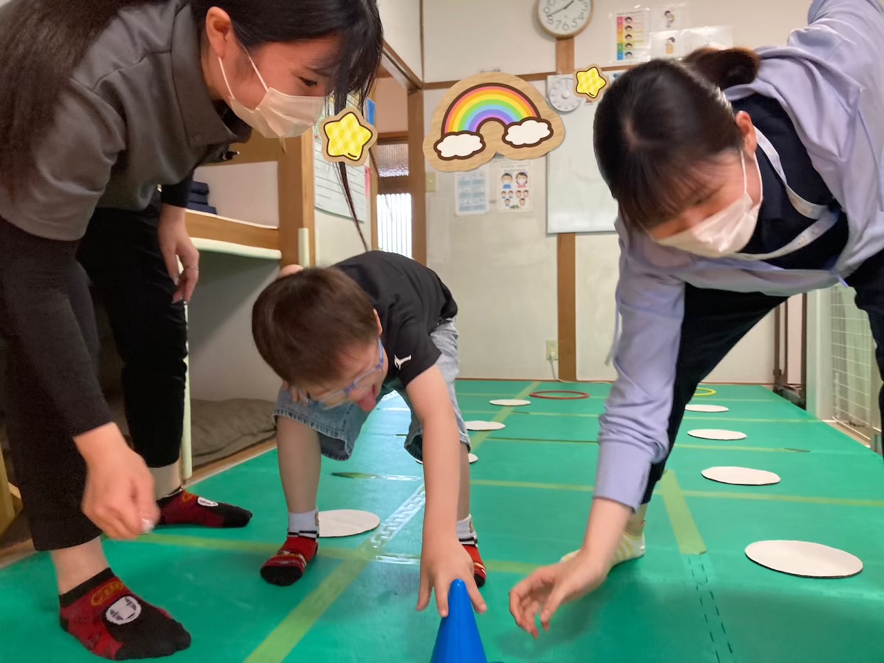 5月28日(木)  コーン取りレース