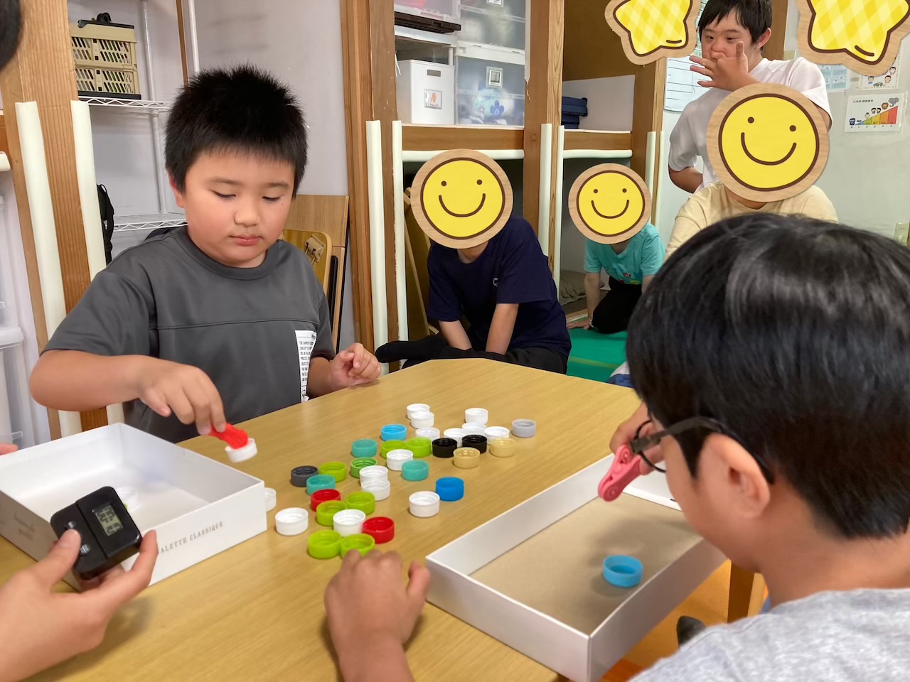 6月12日(金)  キャップ掴みチャレンジ！