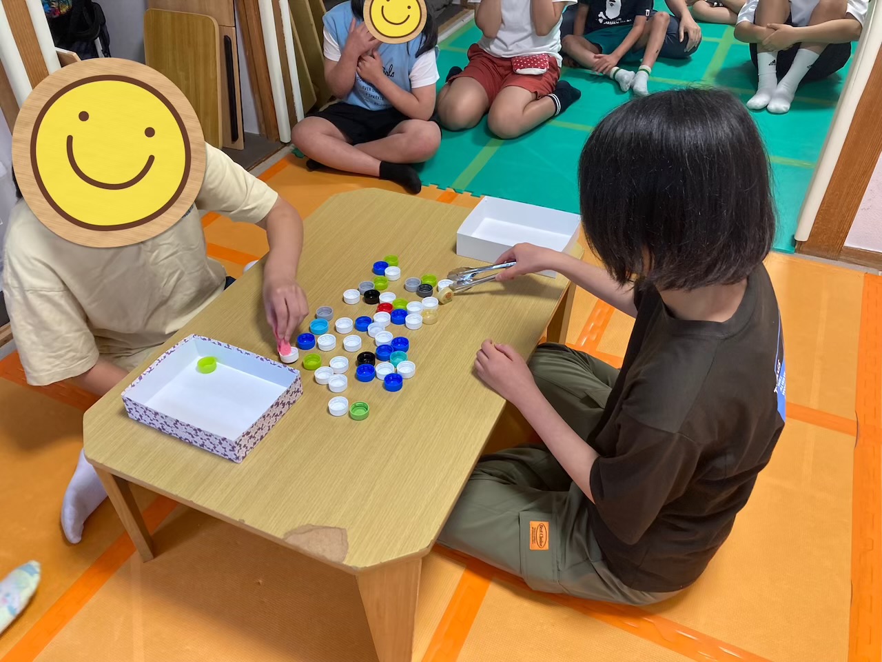 6月24日(水)  キャップ掴みチャレンジ！
