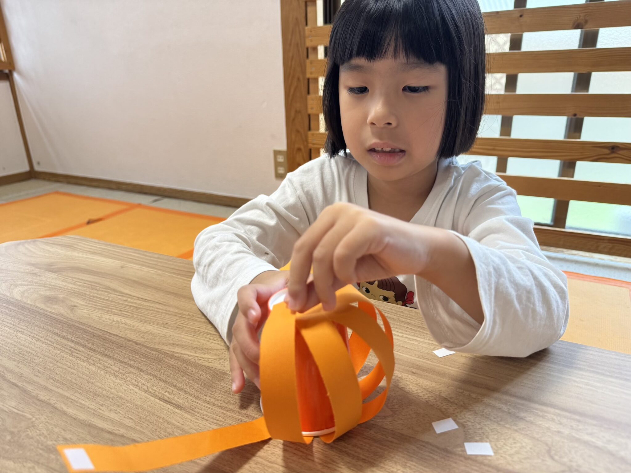 10月15日(木)  かぼちゃカップ制作