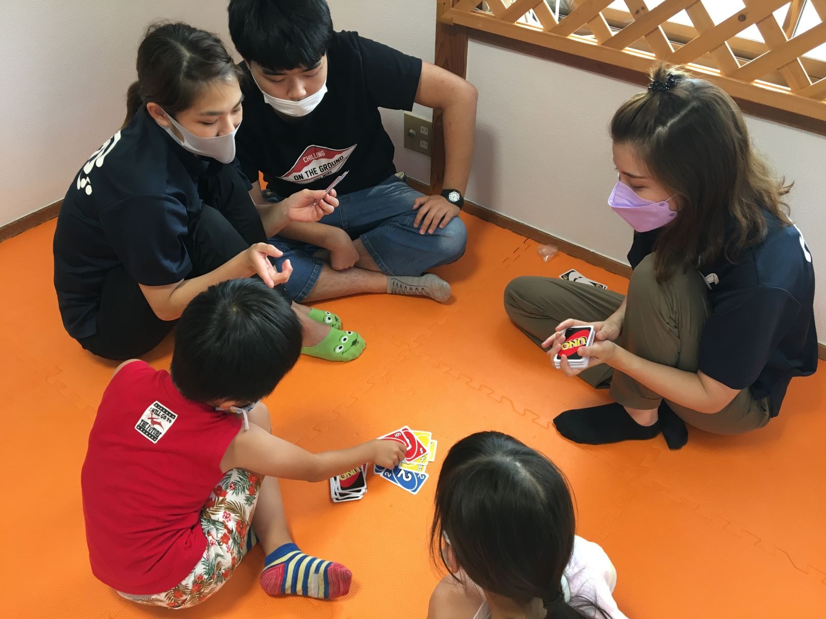 7月27日(火)　避難訓練＆UNO大会