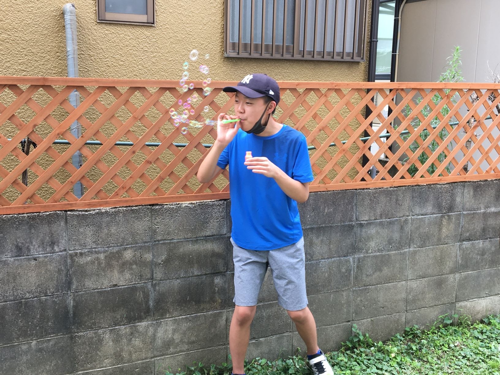 7月31日(土)　シャボン玉