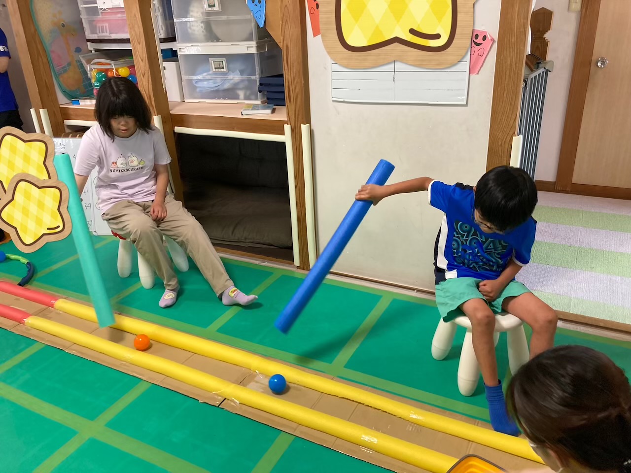 7月15日(水)  みんなでボールを運べ！