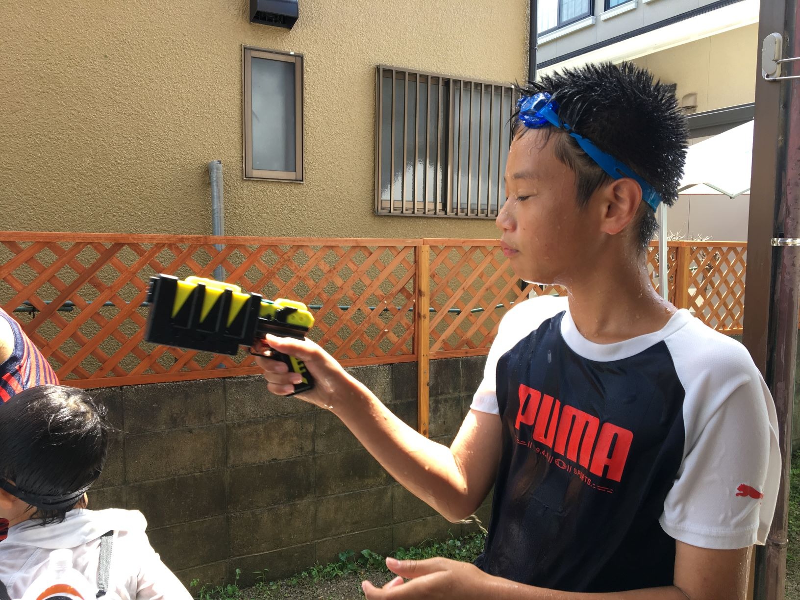 8月6日(金)　水遊び