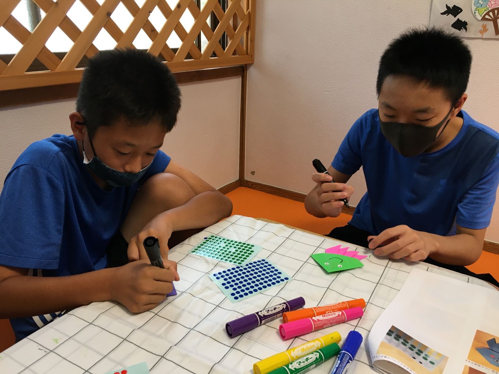 8月7日(土)　折り紙