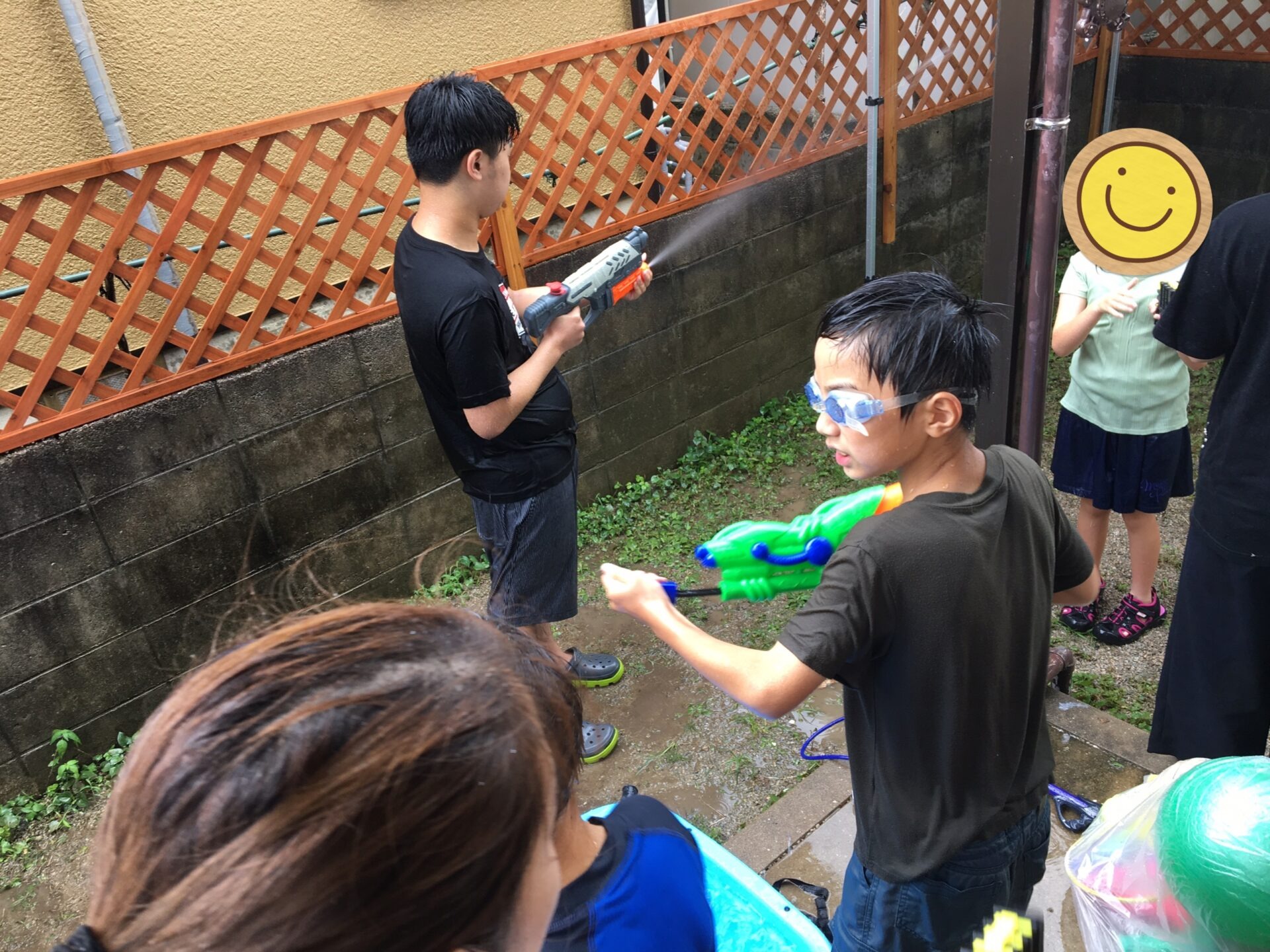 8月10日(火)　水遊び