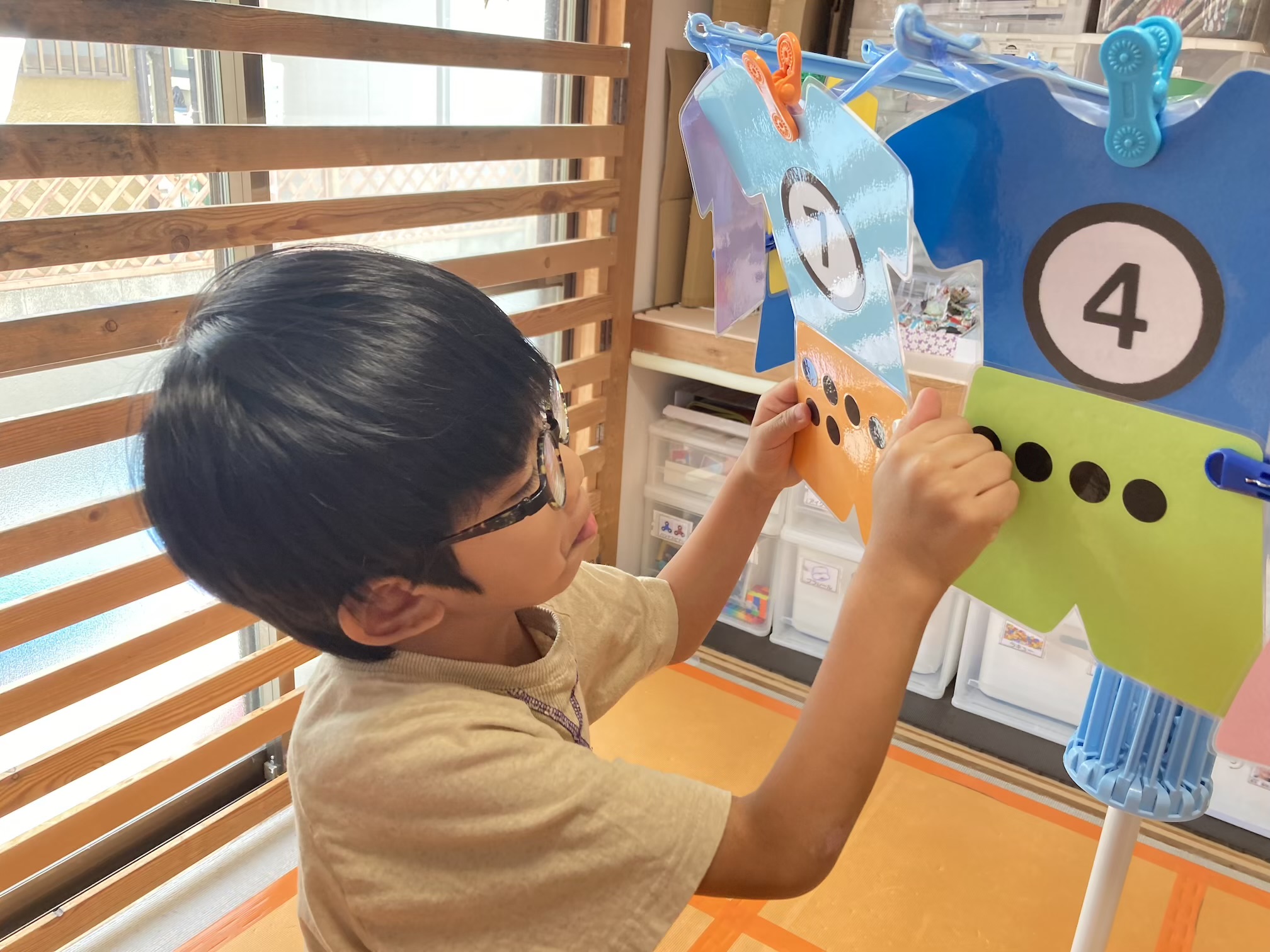 8月3日(月)  数えて干して！
