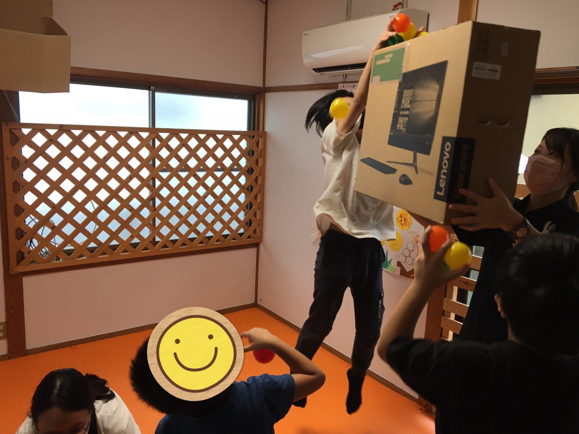 9月3日(金)　玉入れ