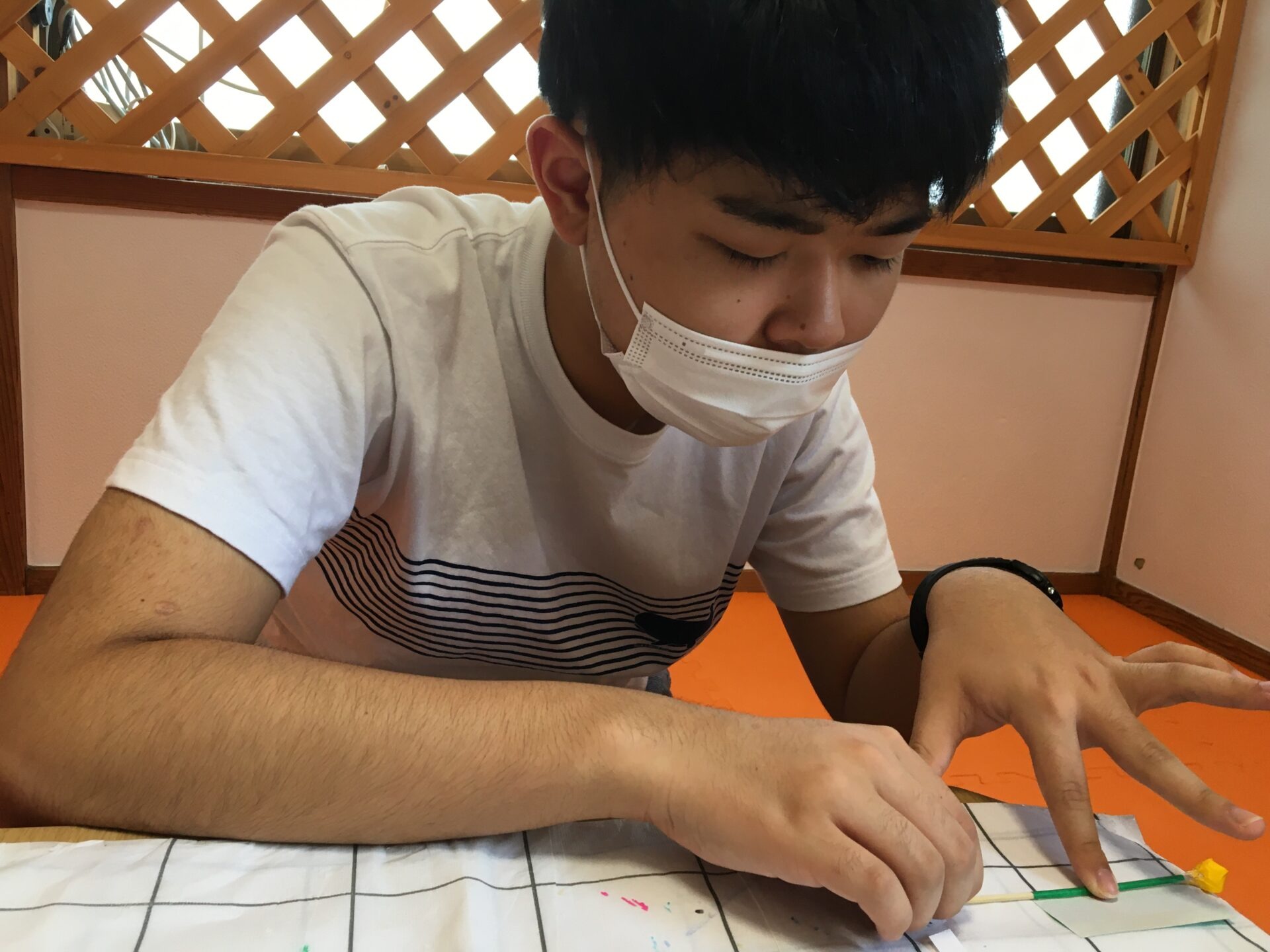 9月4日(土)　コスモス制作