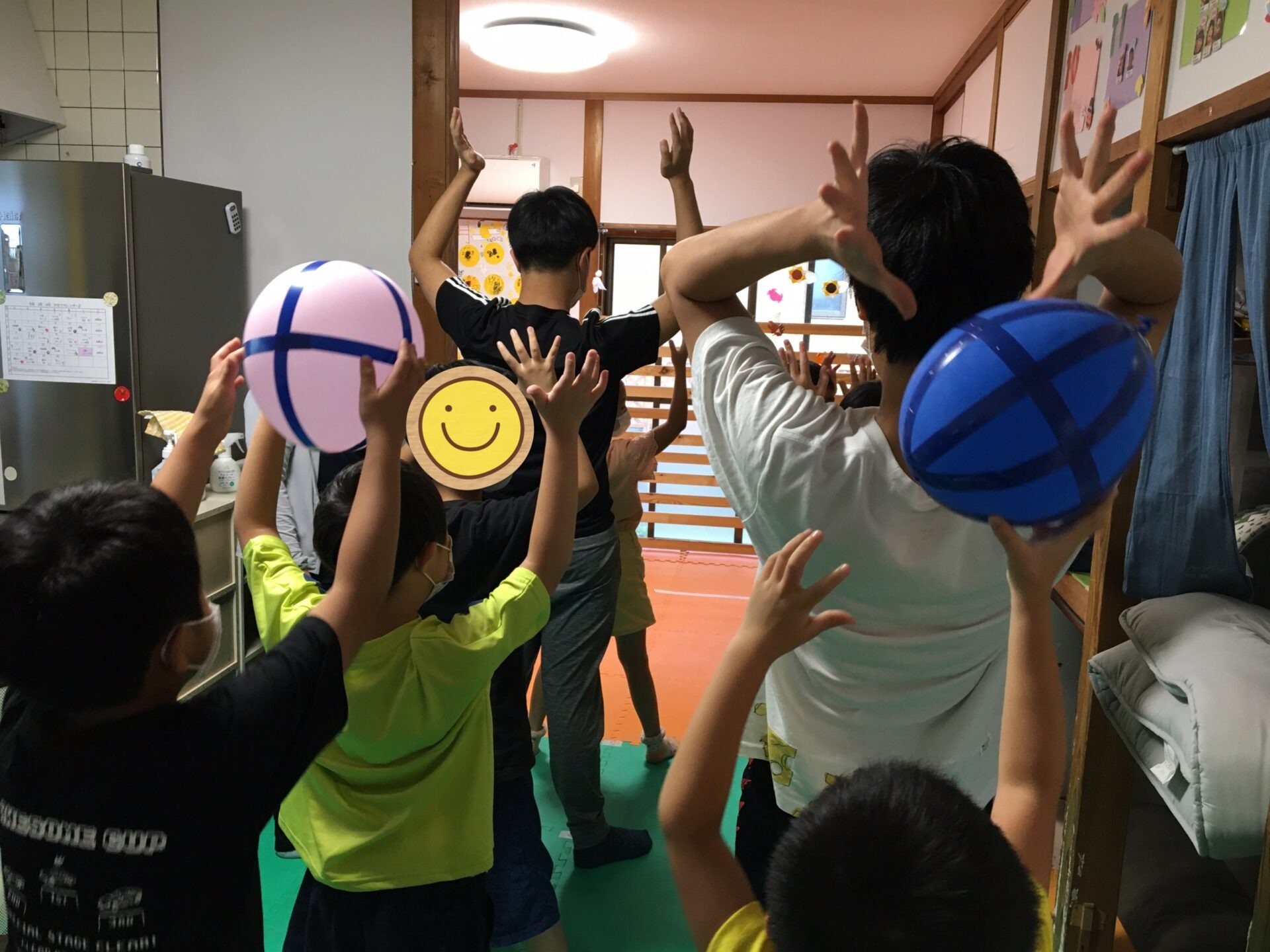 9月8日(水)　風船おくりゲーム