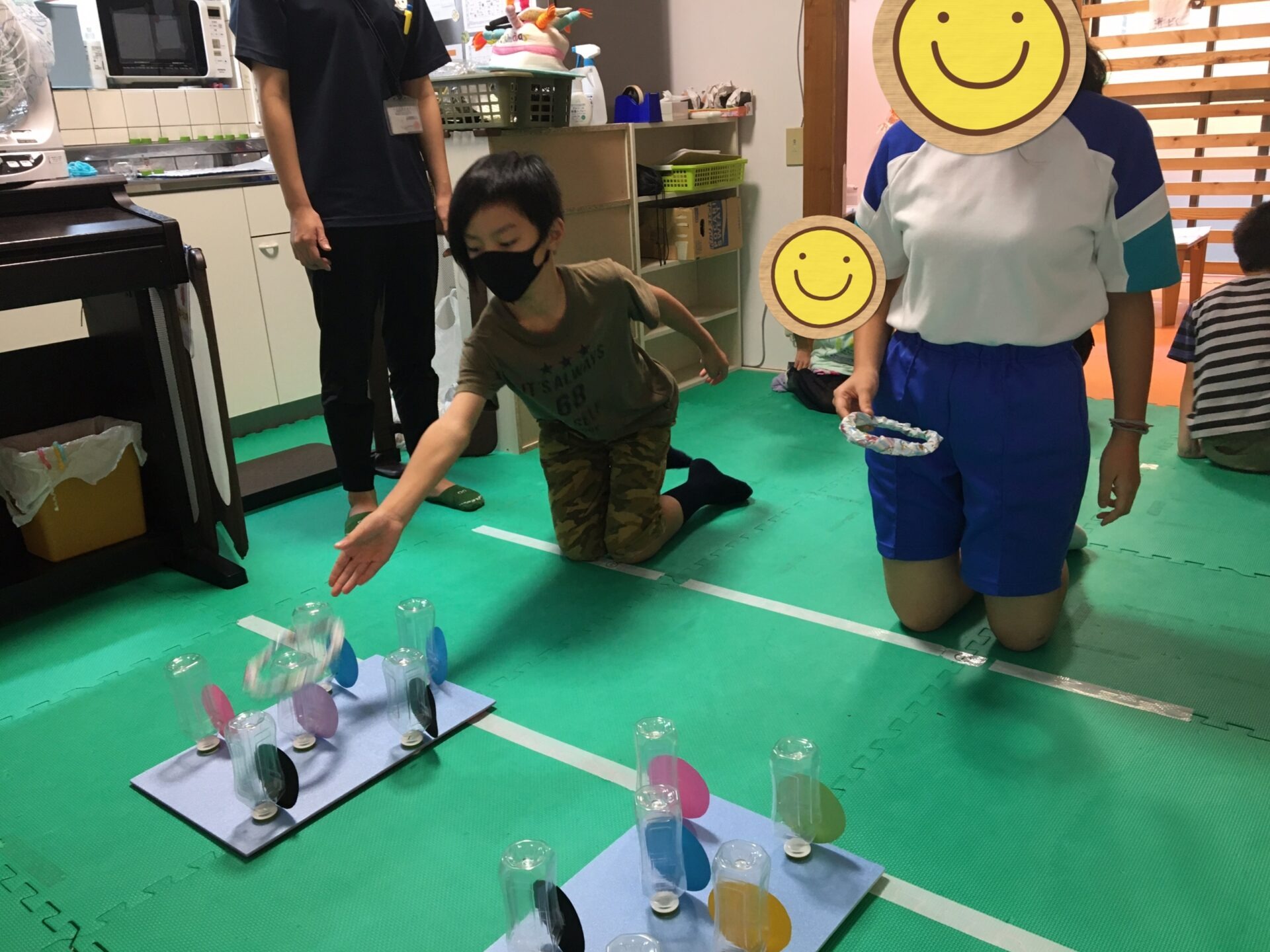 9月9日(木)　輪投げ遊び