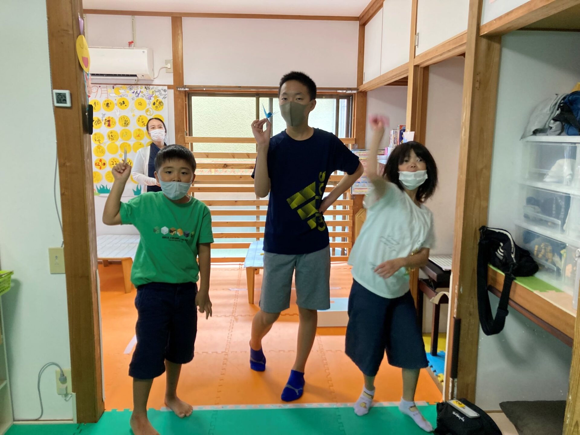 9月18日(土)　パタパタトンボ制作